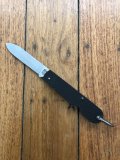 Venture H M SLATER Sheffield England Pocket Knife with Black Handle