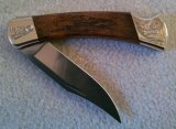 Buck Knife: Buck 110 Matco Tools Limited Edition in Wooden Box 2696 of 4000