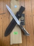 Puma Knife: Puma IP El Game Boar & Deer Hunter with Stag Antler Handle
