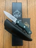 Puma Knife: Puma IP Special Edition 'RIFLEMAN' II Green Micarta Fixed Blade Knife