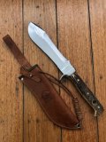Puma Knife: Puma 1956 Very Rare First Year Production White Hunter with Stag Handle & Original Sheath