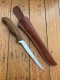 J.Marttiini Finland Wooden Handled Filleting Knife