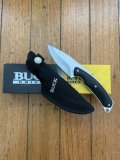 Buck Knife: Rare 2007 Buck Alpha Hunter with Black Rubber Handle