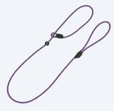 Dog Lead: English Field Trial Pro Slip Lead, 5mm thick, 1.2m long in Purple