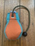 Dog Training Dummy: Green/ Orange Throw Dummy Ball