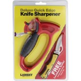 Lansky Deluxe Quick Edge Knife Sharpener Plus FREE Lansky Folding Knife