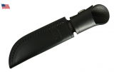 Buck Knife Sheath: Buck 118 Personal Leather Sheath - Black