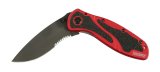 Kershaw Knife: Kershaw Blur Red Part-Serrated Folding Knife