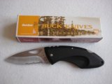 Buck Knife: Buck Juno Part Serrated Blade Lock Knife