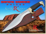 Down Under Knives: Down Under Red Rock Raptor Khukri style knife