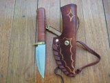 Ken Richardson Handmade Skinner with Cherry Burl hardwood Handle