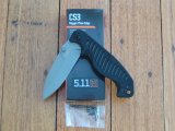 5.11 Tactical Knife: 5.11  Counter Strike 3 Plain Edge Folder