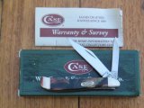 Case USA Knife: Small Peanut Model 80030X Ornate Handled Pocket Knife