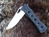 Ka-Bar Knife: Kabar Limited Edition Folding Knife No2 with part serrated blade