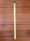 SOS Fluoro Yellow & Reflective Dog Collar - Medium (27.5cm to 44.5cm)