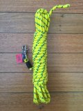 Long Dog Lead: Professional 10 metre Dog Trainer Yellow Fleck Lead