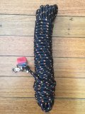 Long Dog Lead: Professional 20 metre Dog Trainer Black Fleck Lead