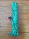 Long Dog Lead: Professional 20 metre Dog Trainer Green Fleck Lead