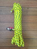 Long Dog Lead: Professional 20 metre Dog Trainer Yellow Fleck Lead