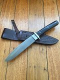 Keith Fludder Original Custom Made Damascus blade Knife