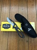 Buck Knife: Buck 141 Large Paklite Skinner in Black