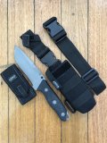 Azero Knives: HDM Medium Tactical Bushcraft and Survival Knife