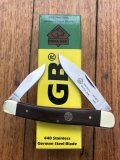 Puma SGB Knife: Puma SGB Senior Twin Blade Knife with Jacaranda Handle