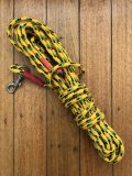 Long Dog Lead: Professional 10 metre Dog Trainer Yellow/Green/Black Checkered Fleck Lead