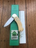 Puma Knife: Puma Original 1982 4 Star Folding Lock Blade Knife with Ivory Micarta Handle in Original Box