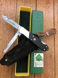 Puma Knife: 1990 Puma 22 0923 Jagdmesser Twin Blade Hunting Pocket Knife with Ebony Handle