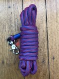 Long Dog Lead: Professional 5 metre Dog Trainer Purple-Blue Fleck Long Lead