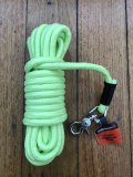 Long Dog Lead: Professional 5 metre Dog Trainer Fluoro Lime Green Lead