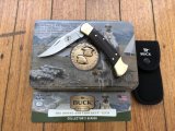 Buck Knife: Buck 110 2017 Boone & Crockett Club Knife Commemorative Set in Collectable Tin