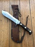 Puma Knife: Puma Original 1968 ALLWECK-MESSER 6399 White Hunter in original sheath