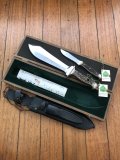 Puma Knife: Puma Vintage 1985/6 Waidbesteck Set (Waidblatt and Nicker) twin knife set