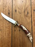German 1950's Mini Knife with SEAL Branded Blade & Carved Resin Handle