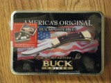 Buck Knife: Buck 110 Commemorative Set with Collectable Tin & Keyring