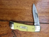 Camillus Knife: Camillus Small Yellow-Jaket Folding Lock Back Knife
