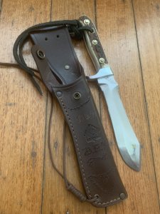 Puma Knife: 2019 Puma White Hunter 'USER' with Stag Handle 116375