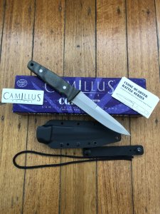 Camillus Knife: Camillus 'Bob Terzuola' designed Original Straight Blade Close Quarter Battle Knife