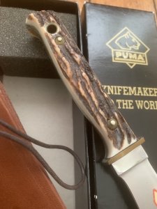 Puma Knife: Puma Hunters Pal 1997 in Original Sheath and Original Box