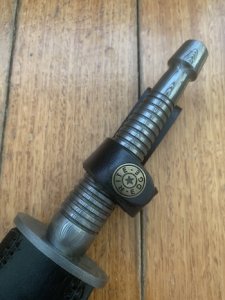 COMMANDO BLADED KNIFE WITH 200 LAYER DAMASCUS BLADE AND DAMASCUS STEEL HANDLE