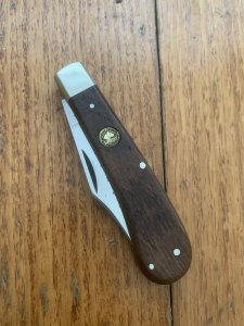 Puma 1981 Prospector Model 667 Folding Knife with Jacaranda Handle