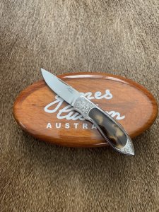 John Jones Australian Made Folding Knife in Custom Box