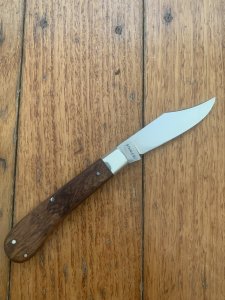 Puma 1981 Prospector Model 667 Folding Knife with Jacaranda Handle