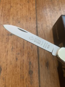 Puma Knife: Exclusive to SOS Puma 420 Pocket Knife with Stag Antler Handle