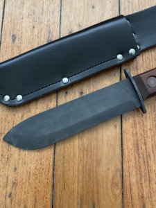 J.NOWILL & SONS / J.ADAMS SHEFFIELD ENGLAND 1993 BRITISH MOD SURVIVAL KNIFE