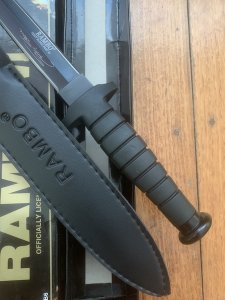 Master Cutlery HCG RAMBO VI FIRST BLOOD Double Edged Dagger