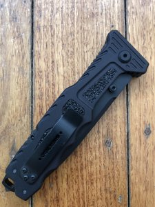 Dark Operations StratoFighter Stiletto Rescue/Tactical Folding Lock Knife