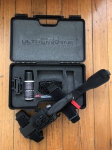 Extrema Ratio Ultramarine Con Asola Scuba Knife in Case